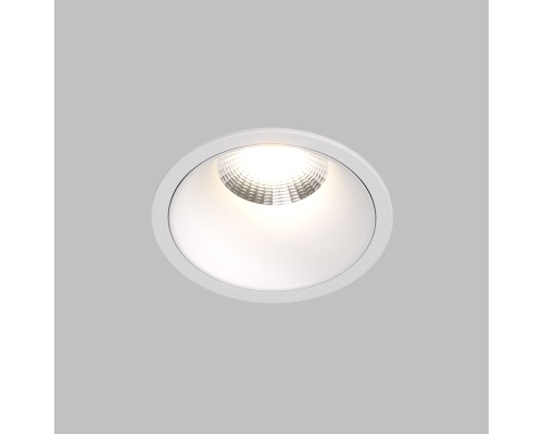 DK4400-WH Встраиваемый светильник, IP 20, 7 Вт, LED 3000, белый, алюминий