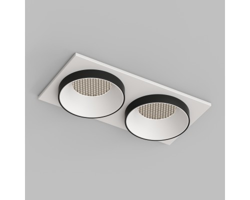 DK2422-BK Встраиваемый светильник, IP 20, 50 Вт, GU10, черный, алюминий