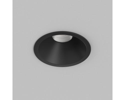 DK2431-BK Встраиваемый светильник SHINE GLOW 15Вт, 3000-4000К, IP20, черный матовый, алюминий