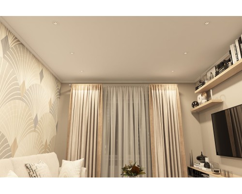 DK2037-WH Встраиваемый светильник , IP 20, 50 Вт, GU10, белый, алюминий