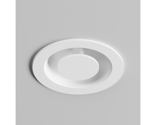 DK2700-WH Встраиваемый светильник, IP 20, 7 Вт, LED 3000, белый, алюминий