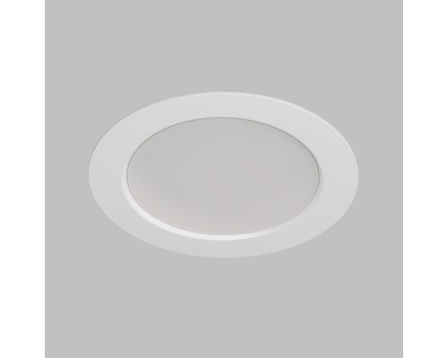 DK3048-WH Встраиваемый светильник, IP 20, 7Вт, LED, белый, пластик