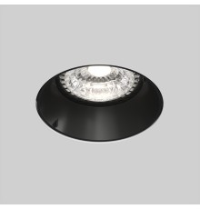 DK3055-BK Встраиваемый светильник, IP 20, 10 Вт, GU5.3, LED, черный, пластик