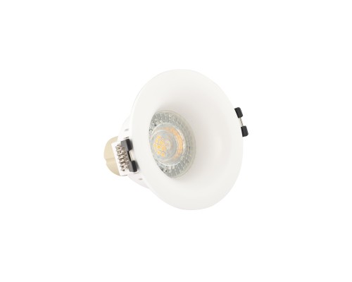 DK3024-WH Встраиваемый светильник, IP 20, 10 Вт, GU5.3, LED, белый, пластик