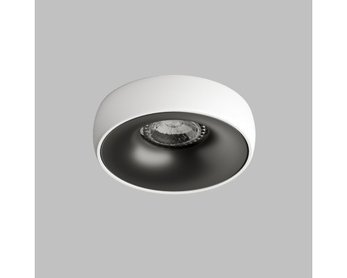 DK2045-WB Встраиваемый светильник , IP 20, 50 Вт, GU10, белый/черный, алюминий
