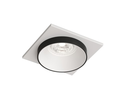 DK2402-BK Встраиваемый светильник, IP 20, 50 Вт, GU10, черный, алюминий