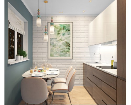 DK3072-WBR Встраиваемый светильник, IP 20, 10 Вт, GU5.3, LED, белый/бронзовый, пластик