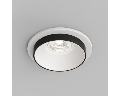 DK2401-BK Встраиваемый светильник, IP 20, 50 Вт, GU10, черный, алюминий