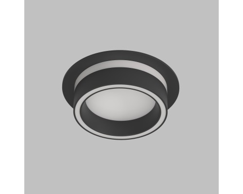 DK2100-BK Встраиваемый светильник NIKO, IP 20, до 15 Вт, GX53, LED, черный, акрил, алюминий