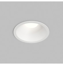 DK2431-WH Встраиваемый светильник SHINE GLOW 15Вт, 3000-4000К, IP20, белый матовый, алюминий
