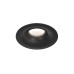 DK2430-BK Встраиваемый светильник SHINE GLOW 15Вт, 3000-4000К, IP20, черный матовый, алюминий