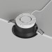 Встраиваемый светильник INER, до 15 Вт LED, GX53, IP20, алюминий, чёрный