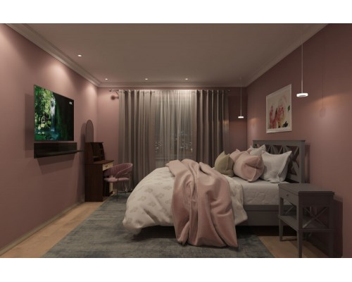 DK3020-WH Встраиваемый светильник, IP 20, 10 Вт, GU5.3, LED, белый, пластик