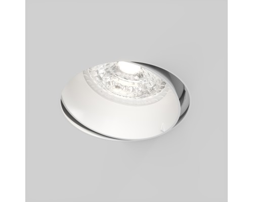 DK3055-WH Встраиваемый светильник, IP 20, 10 Вт, GU5.3, LED, белый, пластик