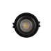 DK3024-BK Встраиваемый светильник, IP 20, 10 Вт, GU5.3, LED, черный, пластик