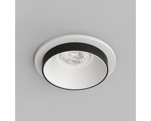 DK2401-BK Встраиваемый светильник, IP 20, 50 Вт, GU10, черный, алюминий