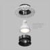 DK3055-BK Встраиваемый светильник, IP 20, 10 Вт, GU5.3, LED, черный, пластик