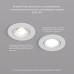 DK3020-WH Встраиваемый светильник, IP 20, 10 Вт, GU5.3, LED, белый, пластик
