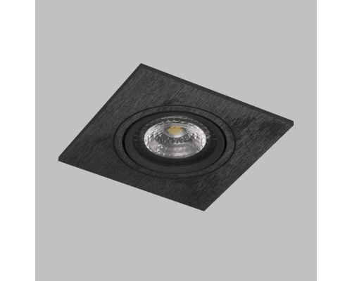 DK3021-BK Встраиваемый светильник, IP 20, 10 Вт, GU5.3, LED, черный, пластик