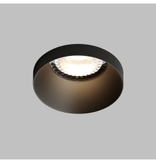 DK2070-BK Встраиваемый светильник , IP 20, 50 Вт, GU10, черный, алюминий