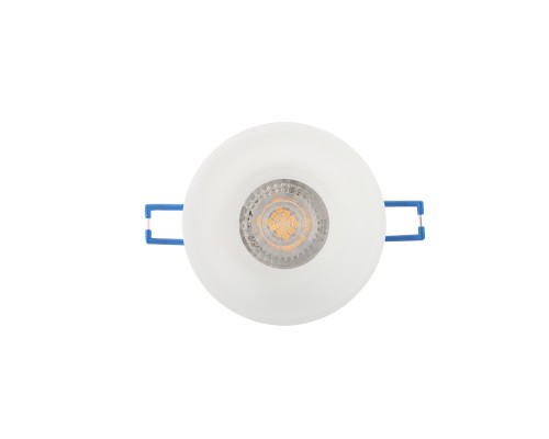DK4032-WH Встраиваемый светильник, IP 20, 10 Вт, GU10, белый, алюминий/пластик