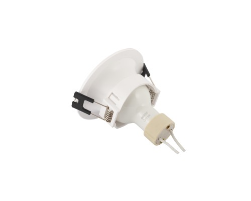 DK3024-WH Встраиваемый светильник, IP 20, 10 Вт, GU5.3, LED, белый, пластик