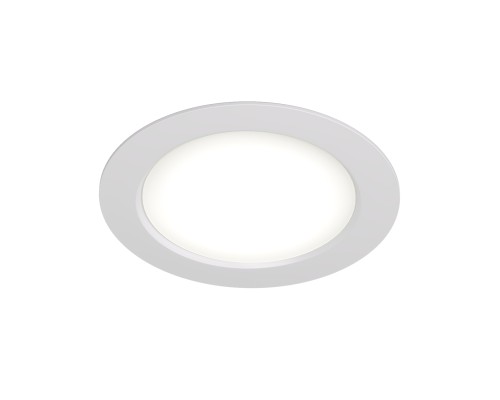 DK3049-WH Встраиваемый светильник, IP 20, 7Вт, LED, белый, пластик