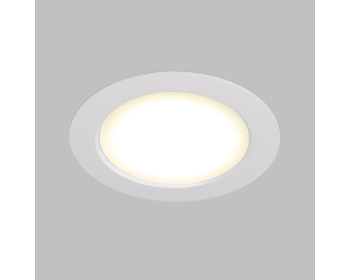 DK3048-WH Встраиваемый светильник, IP 20, 7Вт, LED, белый, пластик