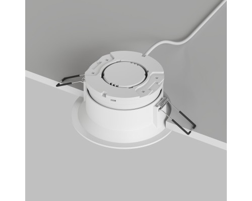 Встраиваемый светильник INER, до 15 Вт LED, GX53, IP20, алюминий, белый