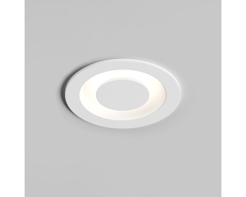 DK2500-WH Встраиваемый светильник, IP 20, 5 Вт, LED 3000, белый, алюминий