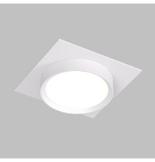 DK2091-WH Встраиваемый светильник FLAT, IP 20, до 15 Вт, GX53, LED, белый, алюминий