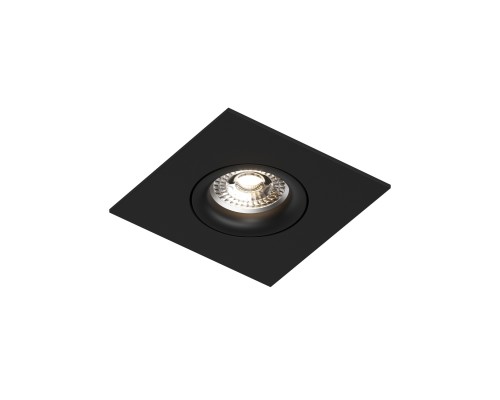 DK2038-BK Встраиваемый светильник , IP 20, 50 Вт, GU10, черный, алюминий