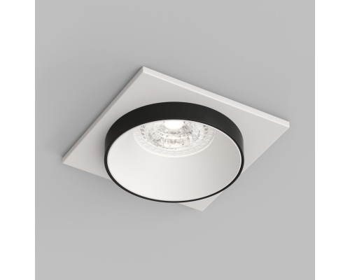 DK2402-BK Встраиваемый светильник, IP 20, 50 Вт, GU10, черный, алюминий