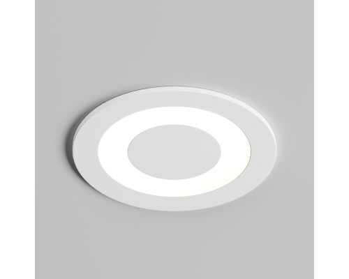 DK2700-WH Встраиваемый светильник, IP 20, 7 Вт, LED 3000, белый, алюминий