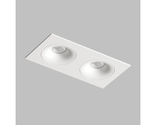 DK2122-WH Встраиваемый светильник, IP 20, 50 Вт, GU10, белый, алюминий