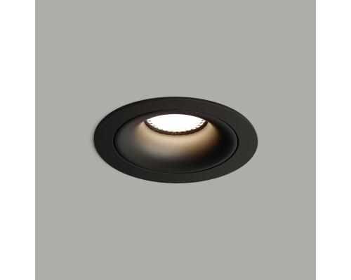 DK2120-BK Встраиваемый светильник, IP 20, 50 Вт, GU10, черный, алюминий