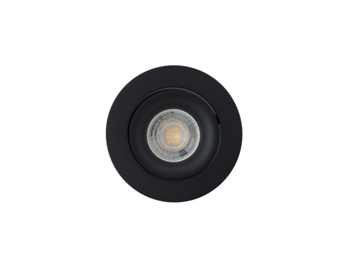 DK2018-BK Встраиваемый светильник, IP 20, 50 Вт, GU10, черный, алюминий