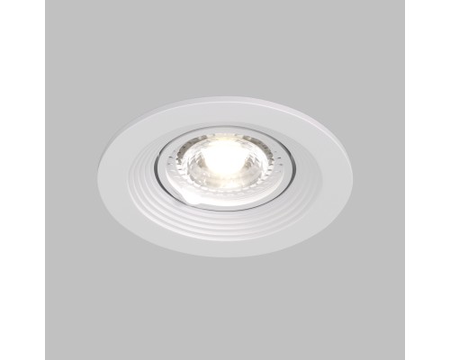 DK3029-WH Встраиваемый светильник, IP 20, 10 Вт, GU5.3, LED, белый, пластик