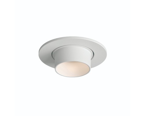 DK3120-WH Встраиваемый светильник, IP20, до 15 Вт, LED, GU5,3, белый, пластик