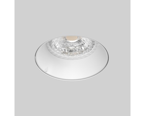 DK3055-WH Встраиваемый светильник, IP 20, 10 Вт, GU5.3, LED, белый, пластик