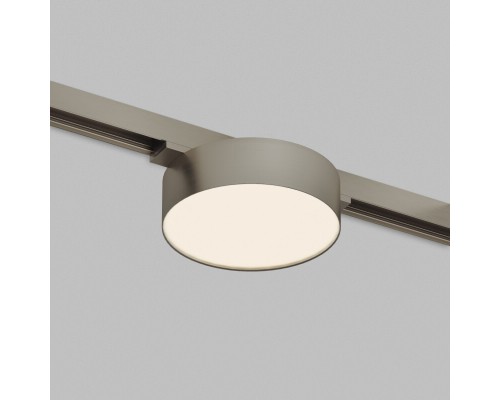 DK5962-DN Светильник трековый SHINE FLOW ZigBee, 48В, 8Вт, 2700-6000K, IP20, темный никель, алюминий