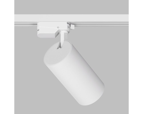 DK6456-WH Трековый светильник SOLID KOPER, 155мм, d80, 220V, LED 4000K, 30W, IP20, белый, алюминий