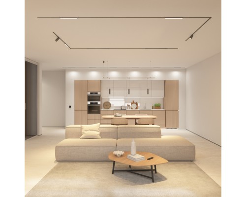 DK5944-DN Светильник трековый SHINE SPOT ZigBee, 48В, 8Вт, 2700-6000K, IP20, темный никель, алюминий