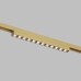 DK5971-SB Светильник трековый SHINE GRILL ZigBee, 48В, 10Вт, 2700-6000K, IP20, сатин. латунь, алюминий