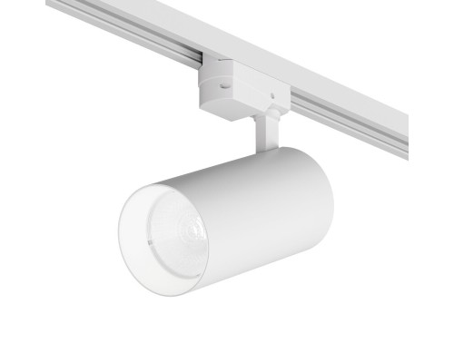 DK6456-WH Трековый светильник SOLID KOPER, 155мм, d80, 220V, LED 4000K, 30W, IP20, белый, алюминий