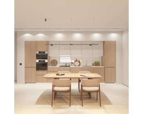 DK5951-DN Светильник трековый SHINE LINEAR ZigBee, 48В, 10Вт, 2700-6000K, IP20, темный никель, алюминий