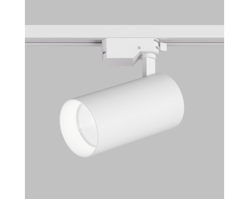 DK6456-WH Трековый светильник SOLID KOPER, 155мм, d80, 220V, LED 4000K, 30W, IP20, белый, алюминий