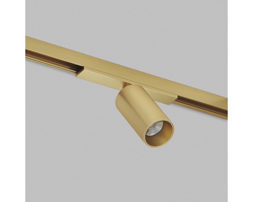 DK5940-SB Светильник трековый SHINE SPOT ZigBee, 48В, 6Вт, 2700-6000K, IP20, сатин. латунь, алюминий