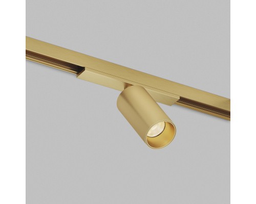 DK5940-SB Светильник трековый SHINE SPOT ZigBee, 48В, 6Вт, 2700-6000K, IP20, сатин. латунь, алюминий