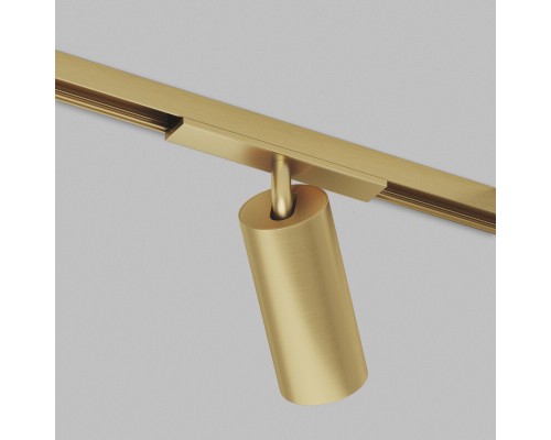 DK5941-SB Светильник трековый SHINE SPOT ZigBee, 48В, 10Вт, 2700-6000K, IP20, сатин. латунь, алюминий